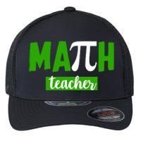 Math Teacher Pi Logo Flexfit Unipanel Trucker Cap