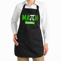 Math Teacher Pi Logo Apron