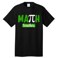 Math Teacher Pi Logo Tall T-Shirt