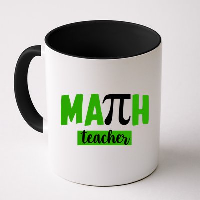Math Teacher Pi Logo Mug