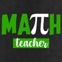 Math Teacher Pi Logo Golf Towel