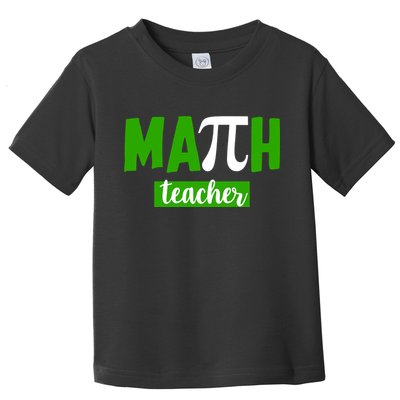 Math Teacher Pi Logo Toddler T-Shirt