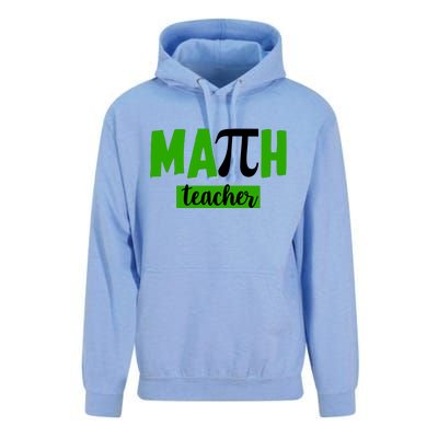 Math Teacher Pi Logo Unisex Surf Hoodie