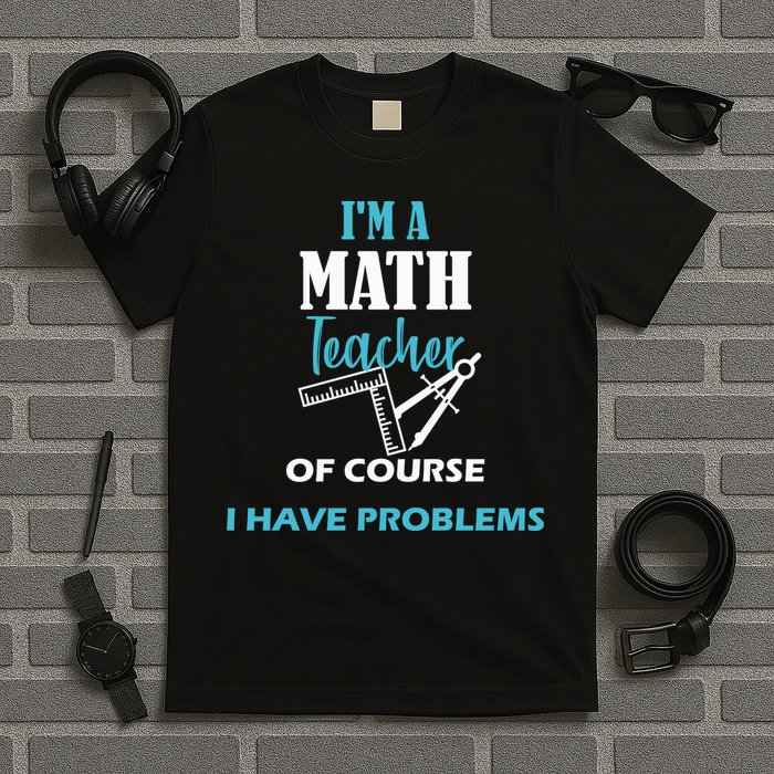 Math Teacher Problems T-Shirt