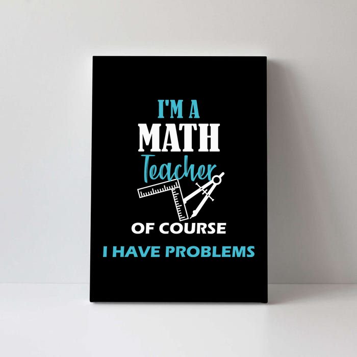 Math Teacher Problems Canvas