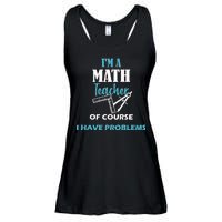 Math Teacher Problems Ladies Essential Flowy Tank