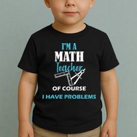 Math Teacher Problems Toddler T-Shirt