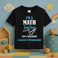 Math Teacher Problems Toddler T-Shirt