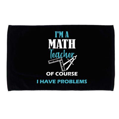 Math Teacher Problems Microfiber Hand Towel