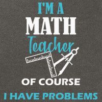 Math Teacher Problems Cotton Canvas Backpack