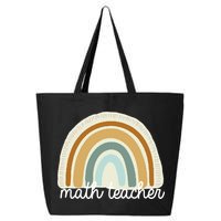 Math Teacher Rainbow 25L Jumbo Tote