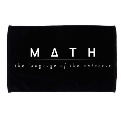 Math The Language Of The Universe Microfiber Hand Towel