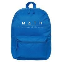Math The Language Of The Universe 16 in Basic Backpack