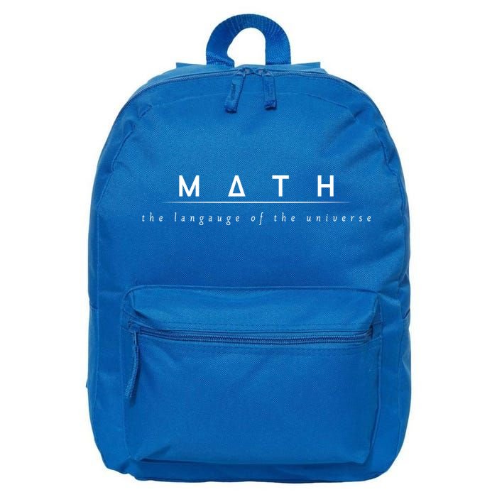 Math The Language Of The Universe 16 in Basic Backpack