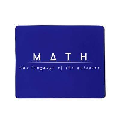 Math The Language Of The Universe Mousepad