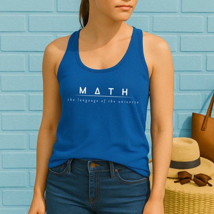 Math The Language Of The Universe Womens Tank Top