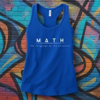 Math The Language Of The Universe Womens Tank Top