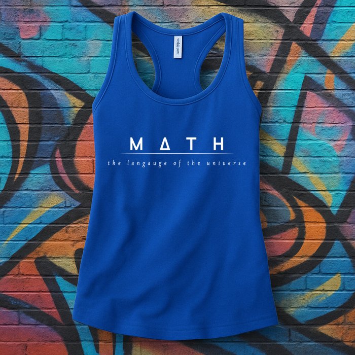 Math The Language Of The Universe Womens Tank Top