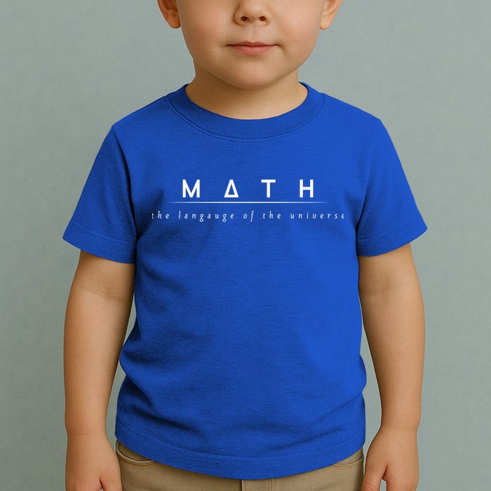 Math The Language Of The Universe Toddler T-Shirt
