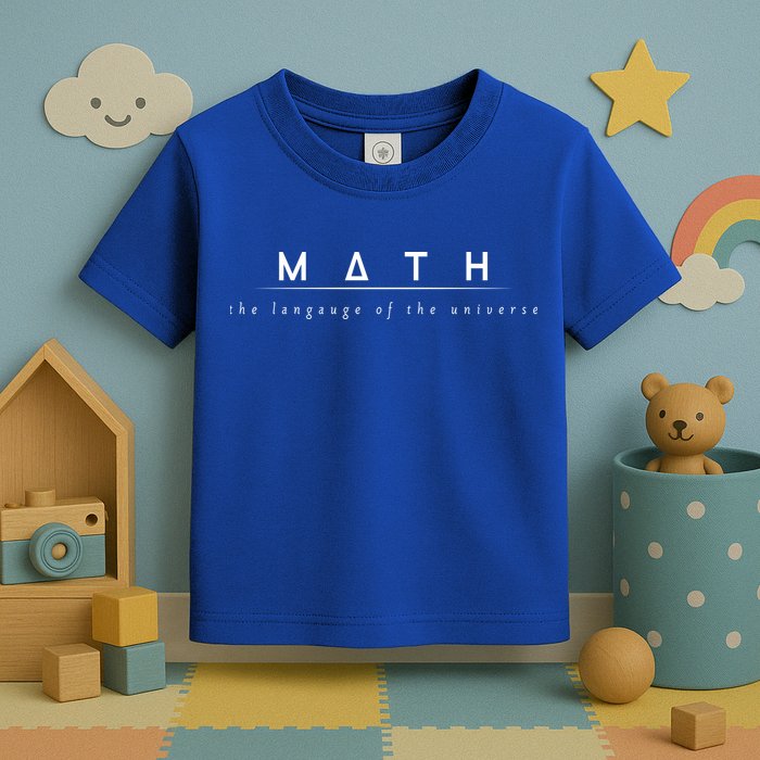 Math The Language Of The Universe Toddler T-Shirt