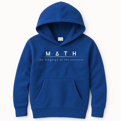 Math The Language Of The Universe Kids Hoodie