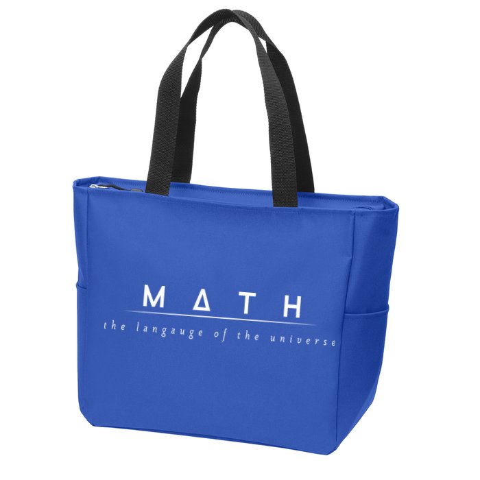 Math The Language Of The Universe Zip Tote Bag