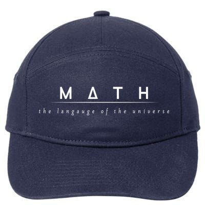 Math The Language Of The Universe 7-Panel Snapback Hat