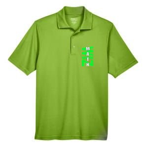 Math Wiz Logo Men's Origin Performance Pique Polo