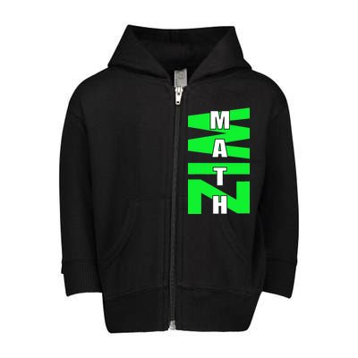 Math Wiz Logo Toddler Zip Fleece Hoodie