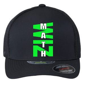 Math Wiz Logo Flexfit Unipanel Trucker Cap