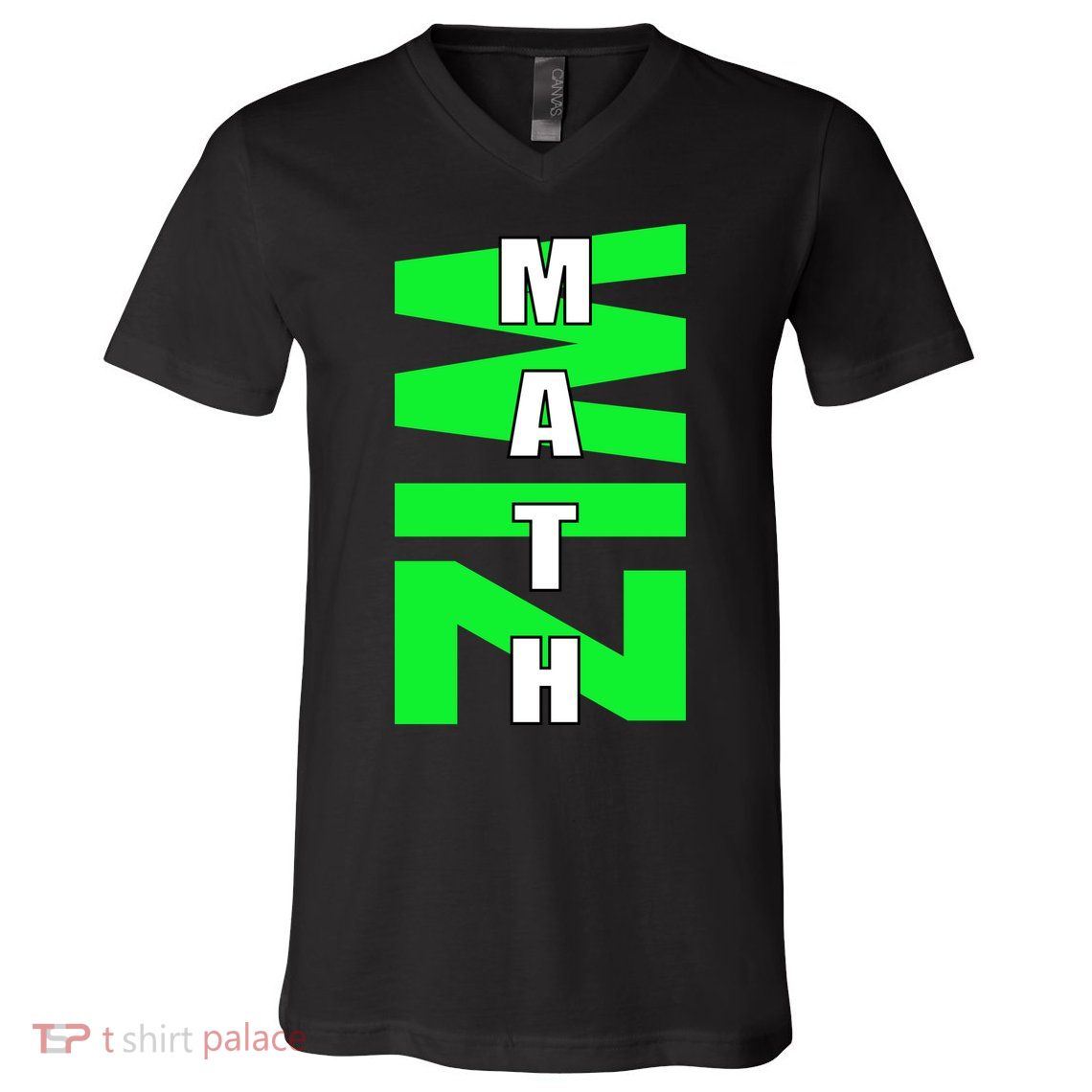 Math Wiz Logo V-Neck T-Shirt