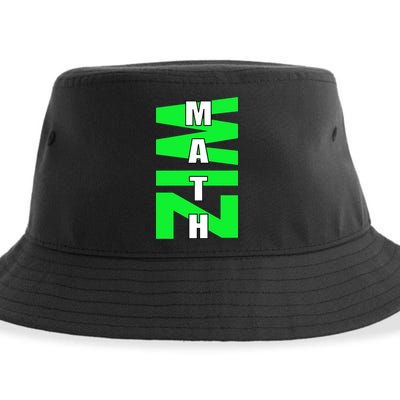 Math Wiz Logo Sustainable Bucket Hat