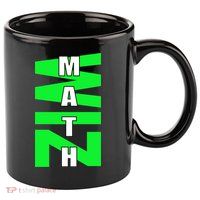 Math Wiz Logo 11oz C Handle Ceramic Mug