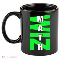 Math Wiz Logo 11oz C Handle Ceramic Mug