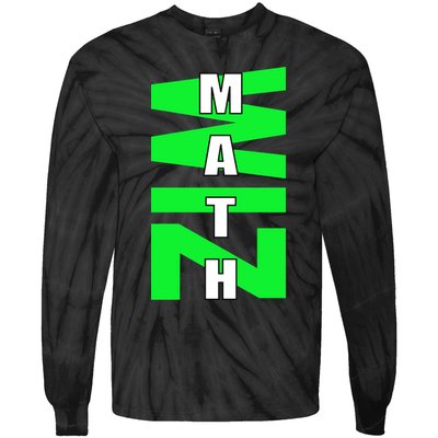 Math Wiz Logo Tie-Dye Long Sleeve Shirt