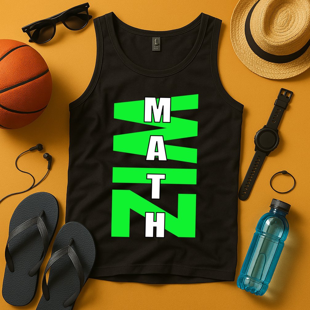 Math Wiz Logo Tank Top