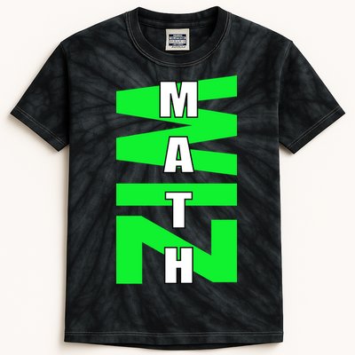Math Wiz Logo Kids Tie-Dye T-Shirt