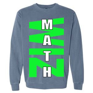 Math Wiz Logo Garment-Dyed Sweatshirt