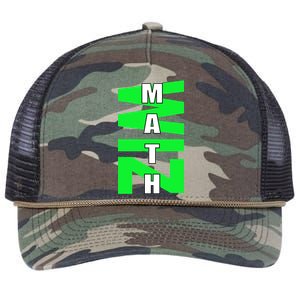 Math Wiz Logo Retro Rope Trucker Hat Cap