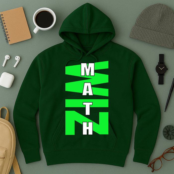 Math Wiz Logo Hoodie