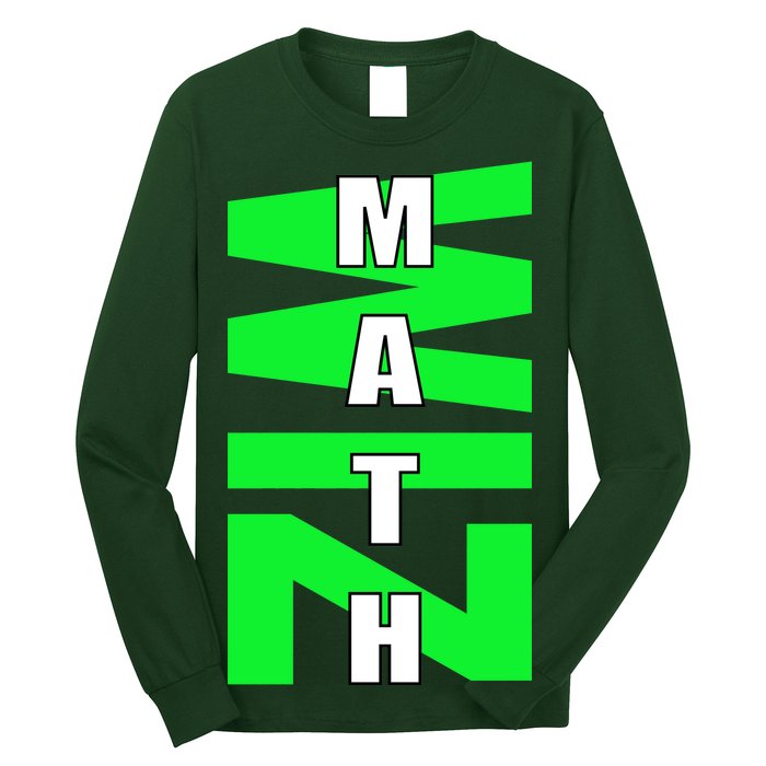 Math Wiz Logo Long Sleeve Shirt