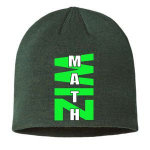 Math Wiz Logo Sustainable Beanie