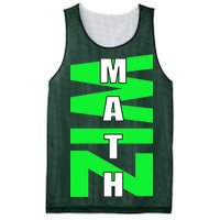 Math Wiz Logo Mesh Reversible Basketball Jersey Tank