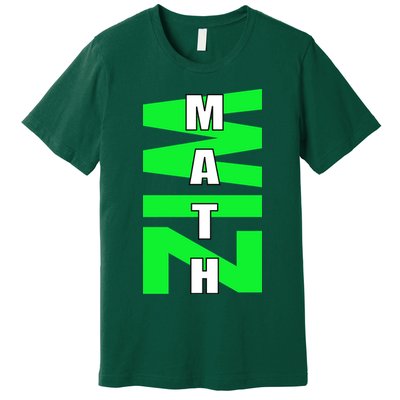 Math Wiz Logo Premium T-Shirt