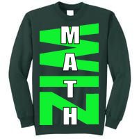 Math Wiz Logo Tall Sweatshirt