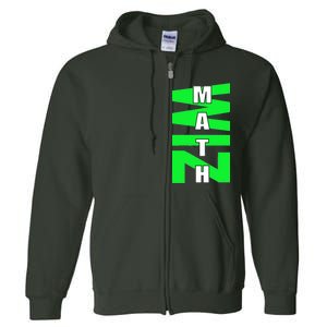 Math Wiz Logo Full Zip Hoodie