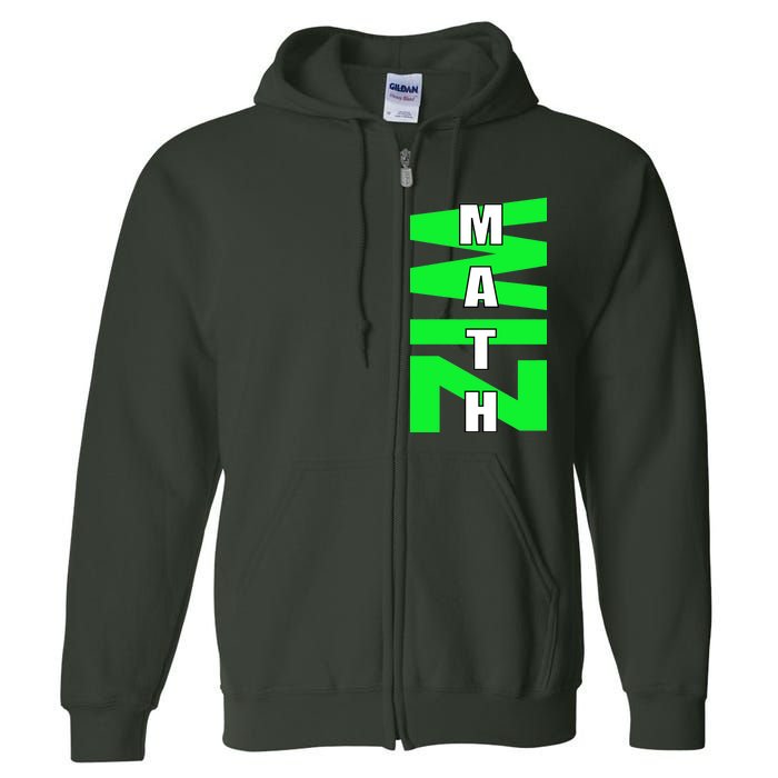 Math Wiz Logo Full Zip Hoodie