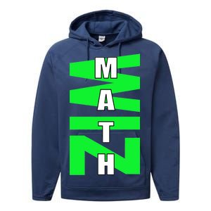 Math Wiz Logo Performance Fleece Hoodie