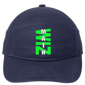 Math Wiz Logo 7-Panel Snapback Hat