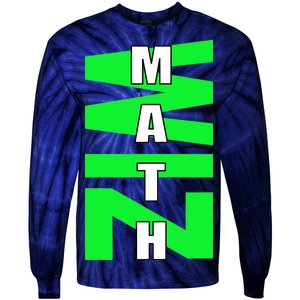 Math Wiz Logo Tie-Dye Long Sleeve Shirt